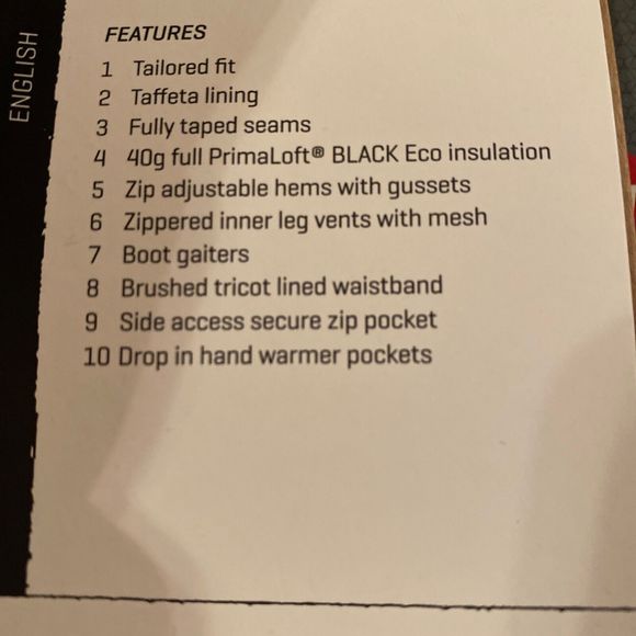 Dakine Westside Insulated Snowboard Pants Women’s Deep Teal Size S NWT - Picture 8 of 8